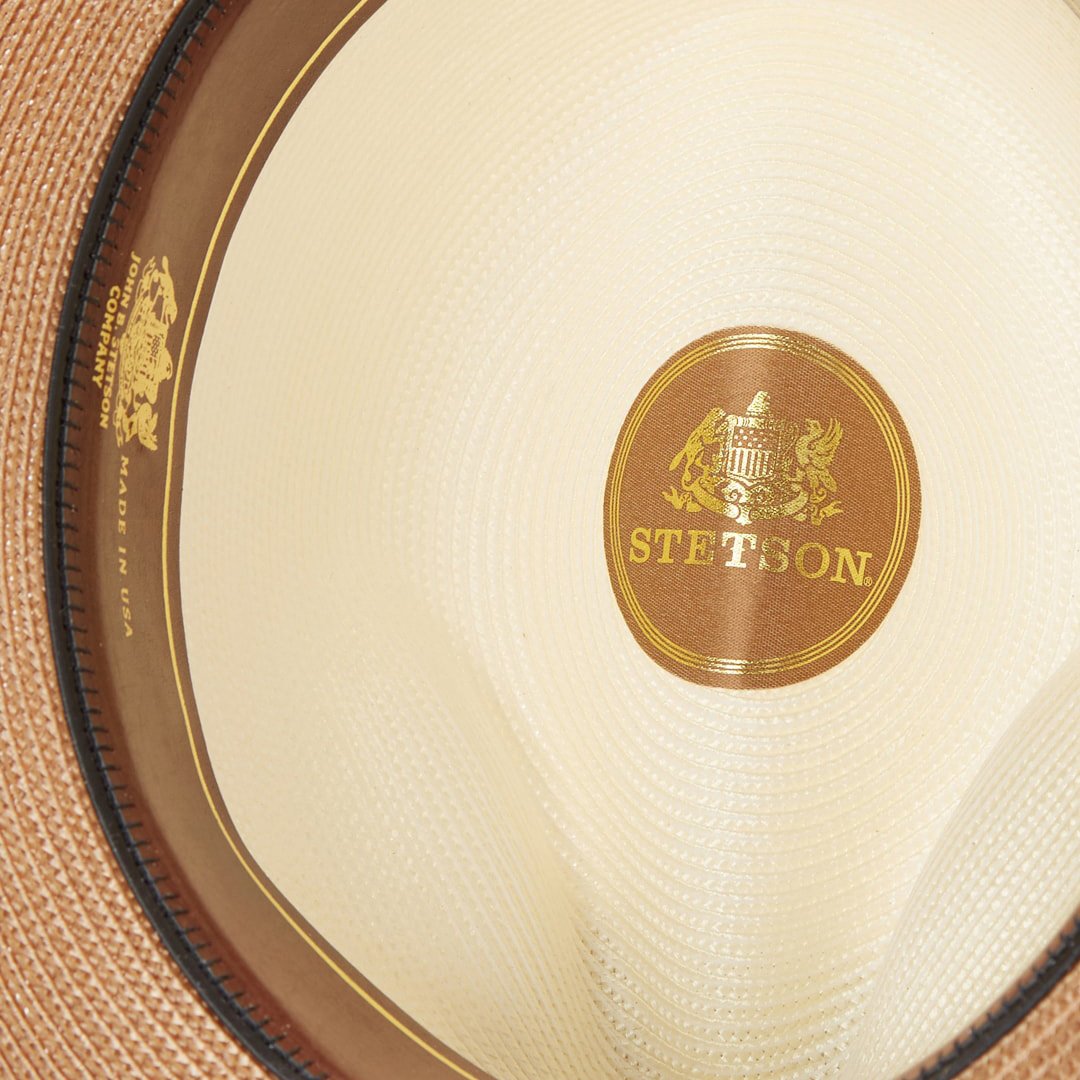 Men/Women Fedora | Stetson Andover Milan Fedora Ivory Cognac