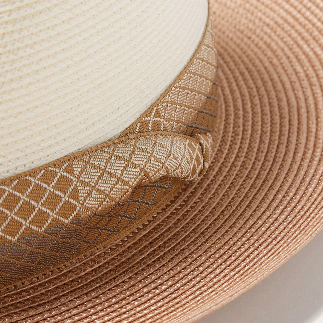 Men/Women Fedora | Stetson Andover Milan Fedora Ivory Cognac