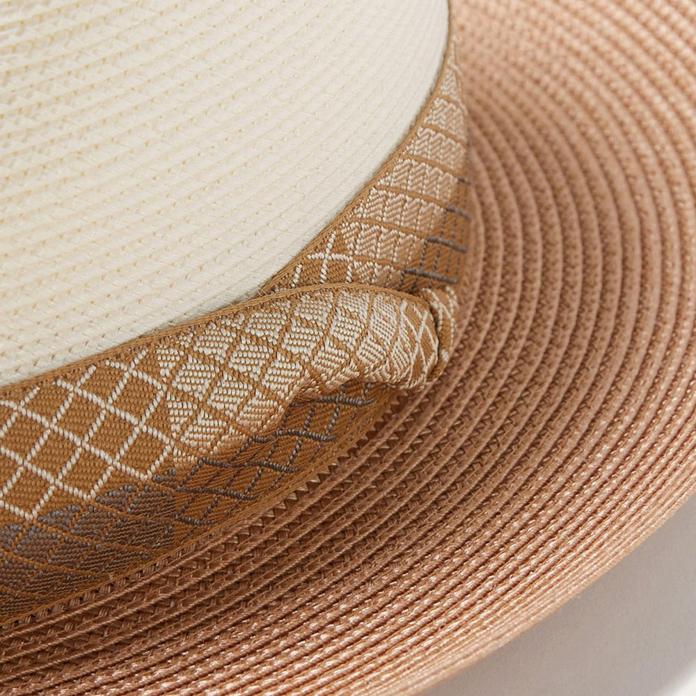Men/Women Fedora | Stetson Andover Milan Fedora Ivory Cognac