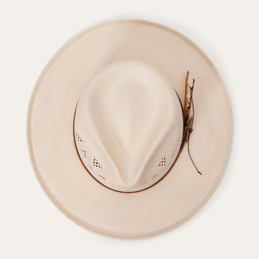 Men/Women Fedora | Stetson Andromeda Vented Straw Fedora Natural