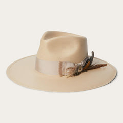Men/Women Fedora | Stetson Atacama Straw Fedora Silverbelly