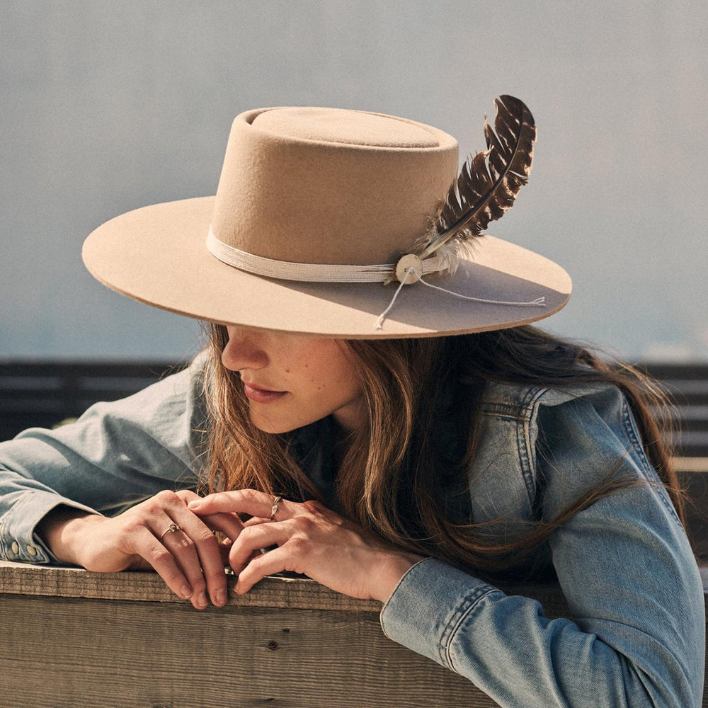 Men/Women Fedora | Stetson Batterson Sand