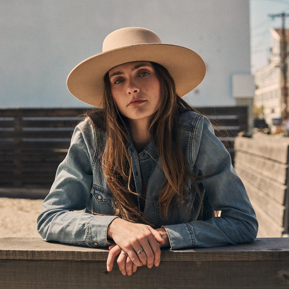 Men/Women Fedora | Stetson Batterson Sand