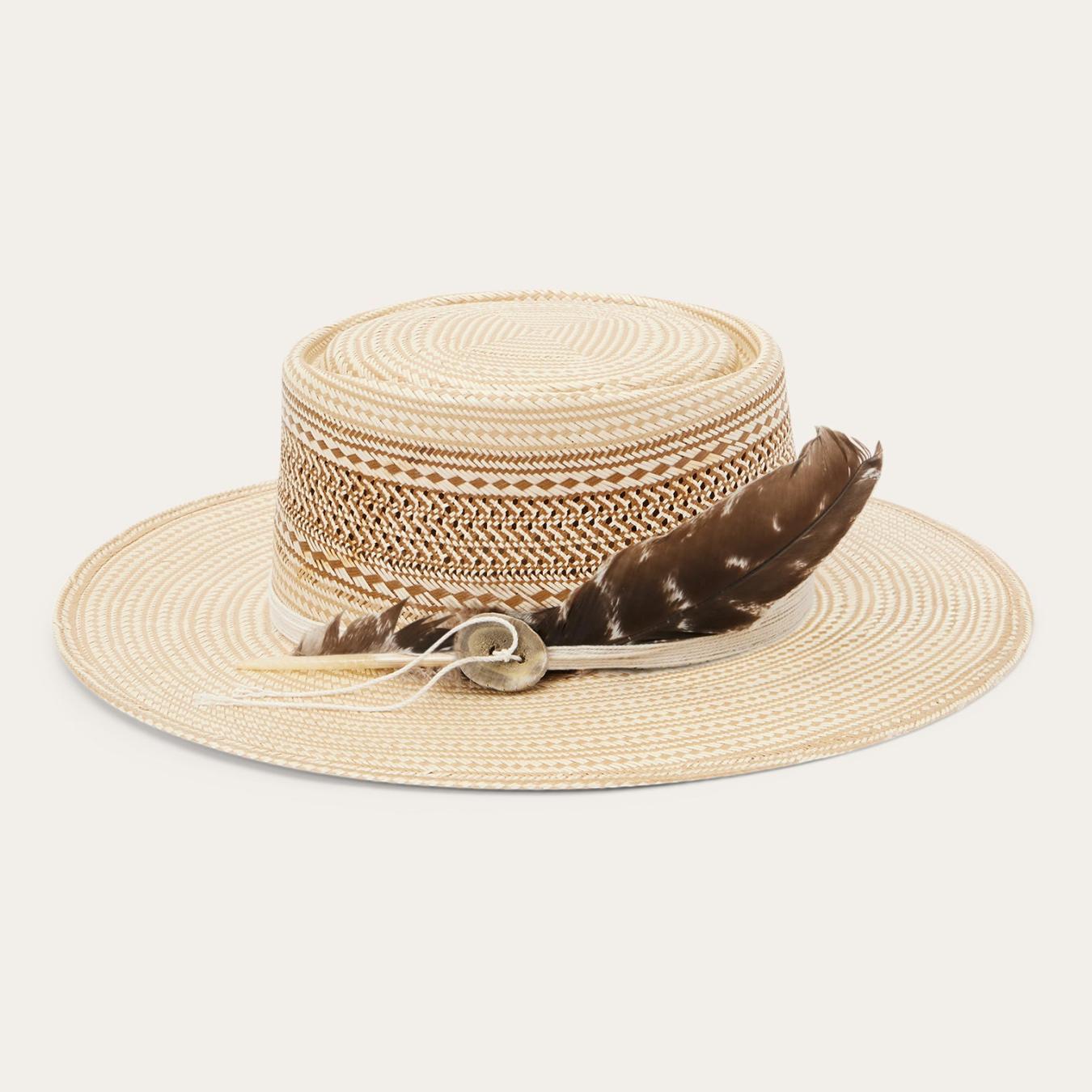 Men/Women Fedora | Stetson Batterson Straw Hat Natural/tan
