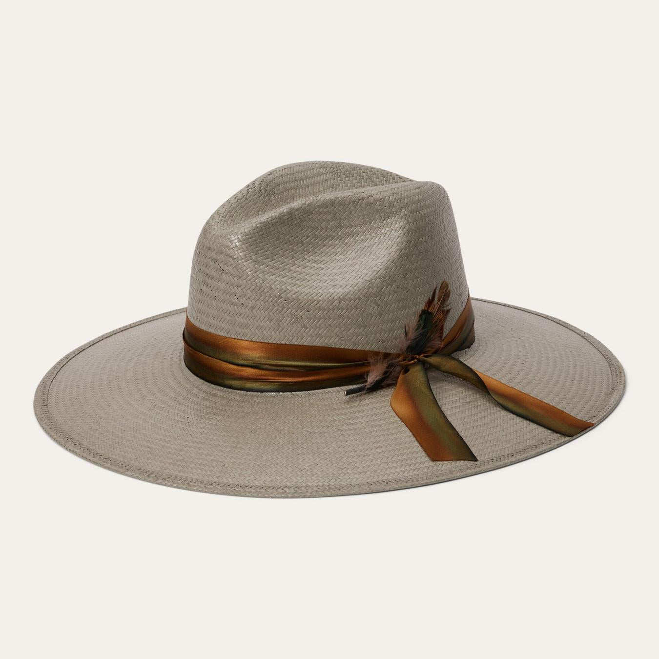 Men/Women Fedora | Stetson Caelus Straw Fedora Seafoam