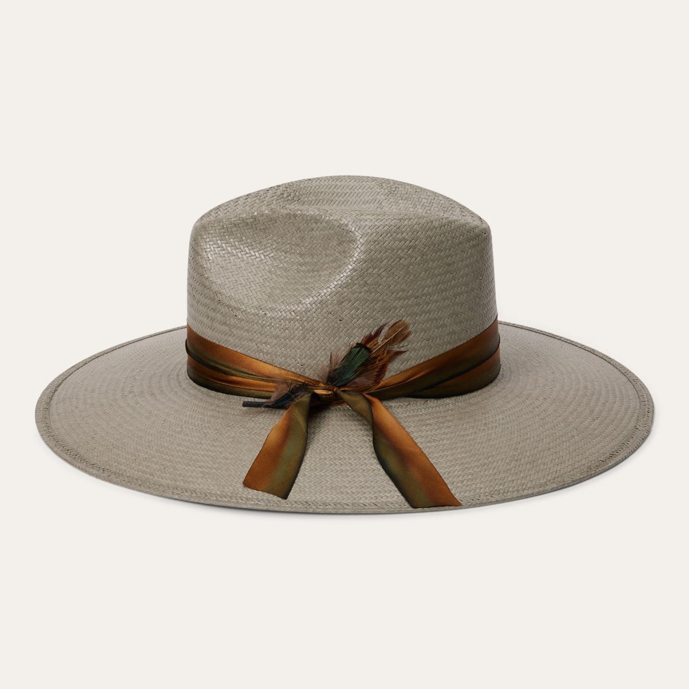 Men/Women Fedora | Stetson Caelus Straw Fedora Seafoam