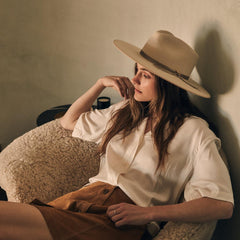 Men/Women Fedora | Stetson Hardrock Bone