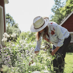 Men/Women Fedora | Stetson Helena Straw Fedora Natural