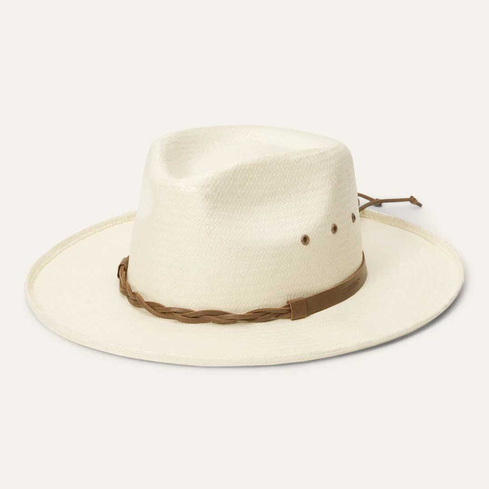Men/Women Fedora | Stetson Helena Straw Fedora Natural