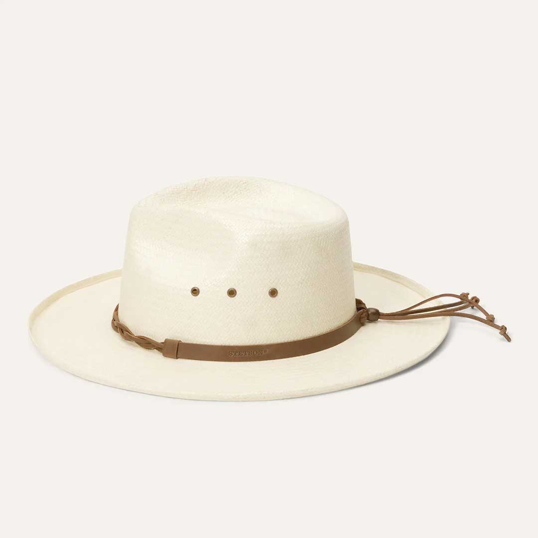 Men/Women Fedora | Stetson Helena Straw Fedora Natural