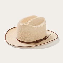 Men/Women Fedora | Stetson Hemp Straw Open Road Natural