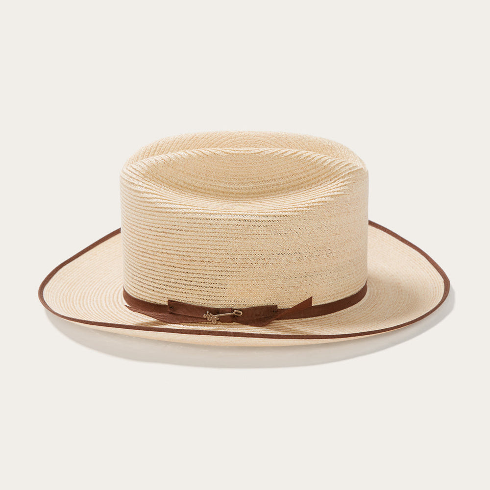 Men/Women Fedora | Stetson Hemp Straw Open Road Natural