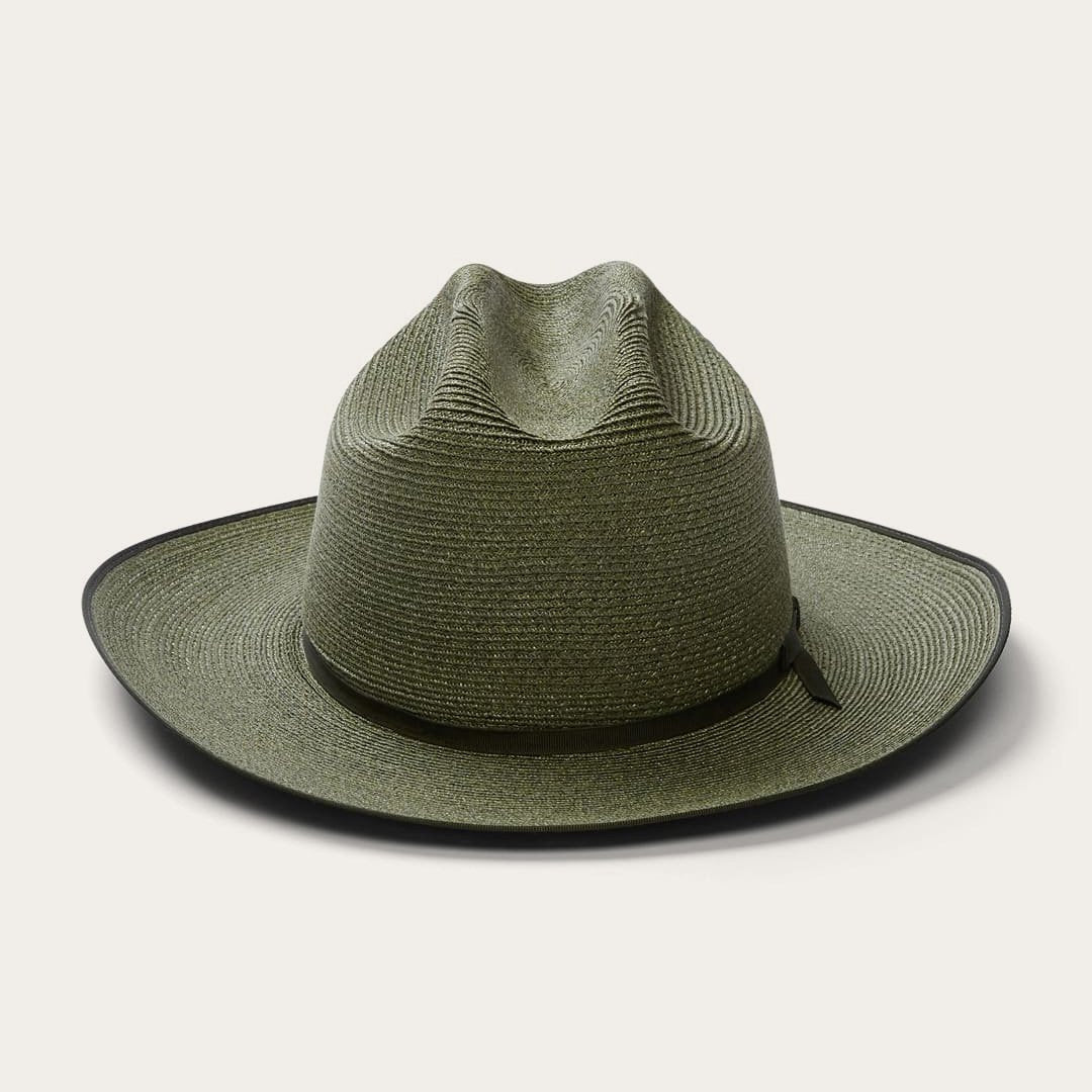 Men/Women Fedora | Stetson Hemp Straw Open Road Sage