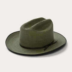 Men/Women Fedora | Stetson Hemp Straw Open Road Sage