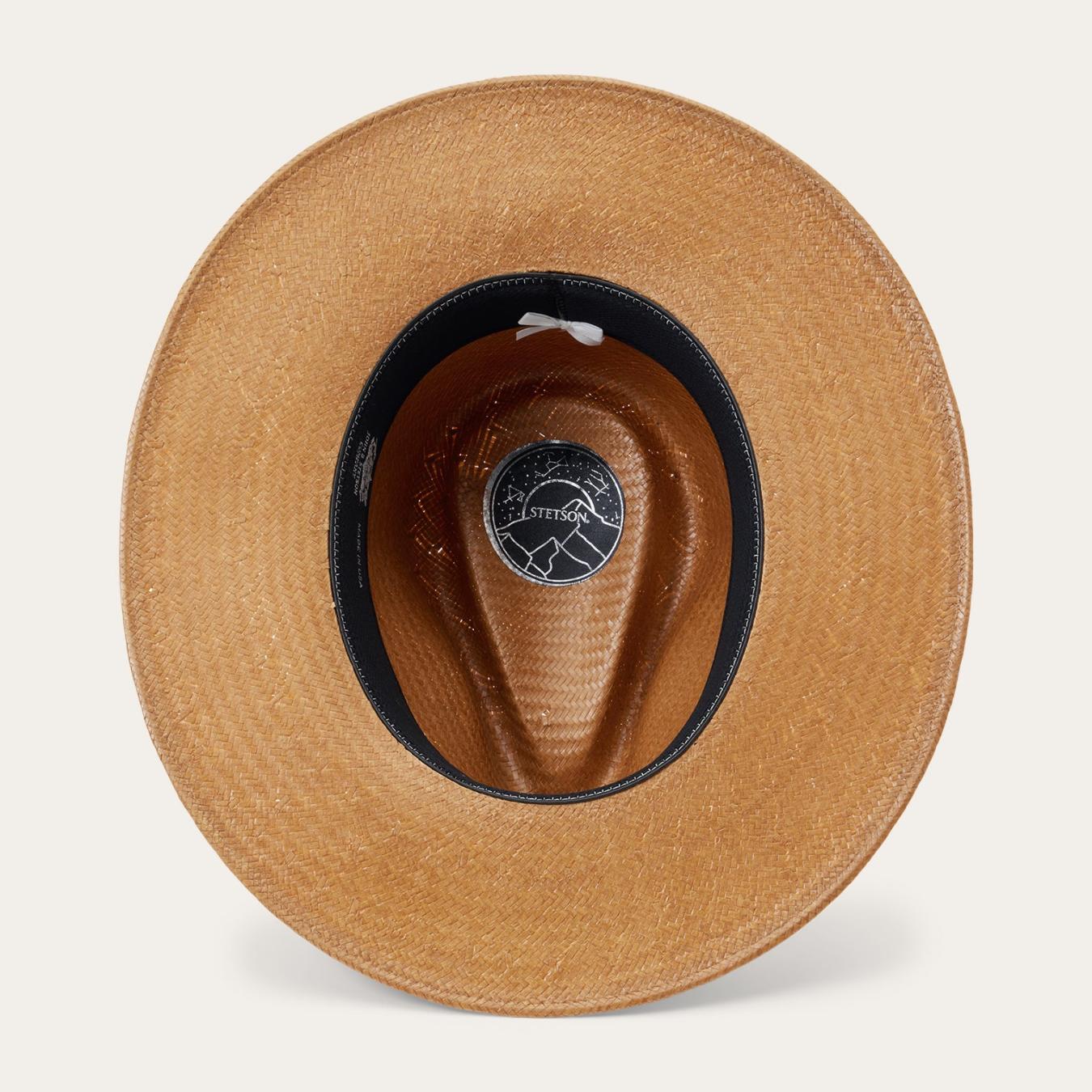 Men/Women Fedora | Stetson Juno Shantung Straw Fedora Sand