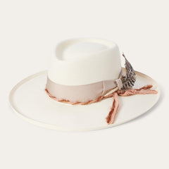 Men/Women Fedora | Stetson Kings Row Shantung Straw Fedora Natural