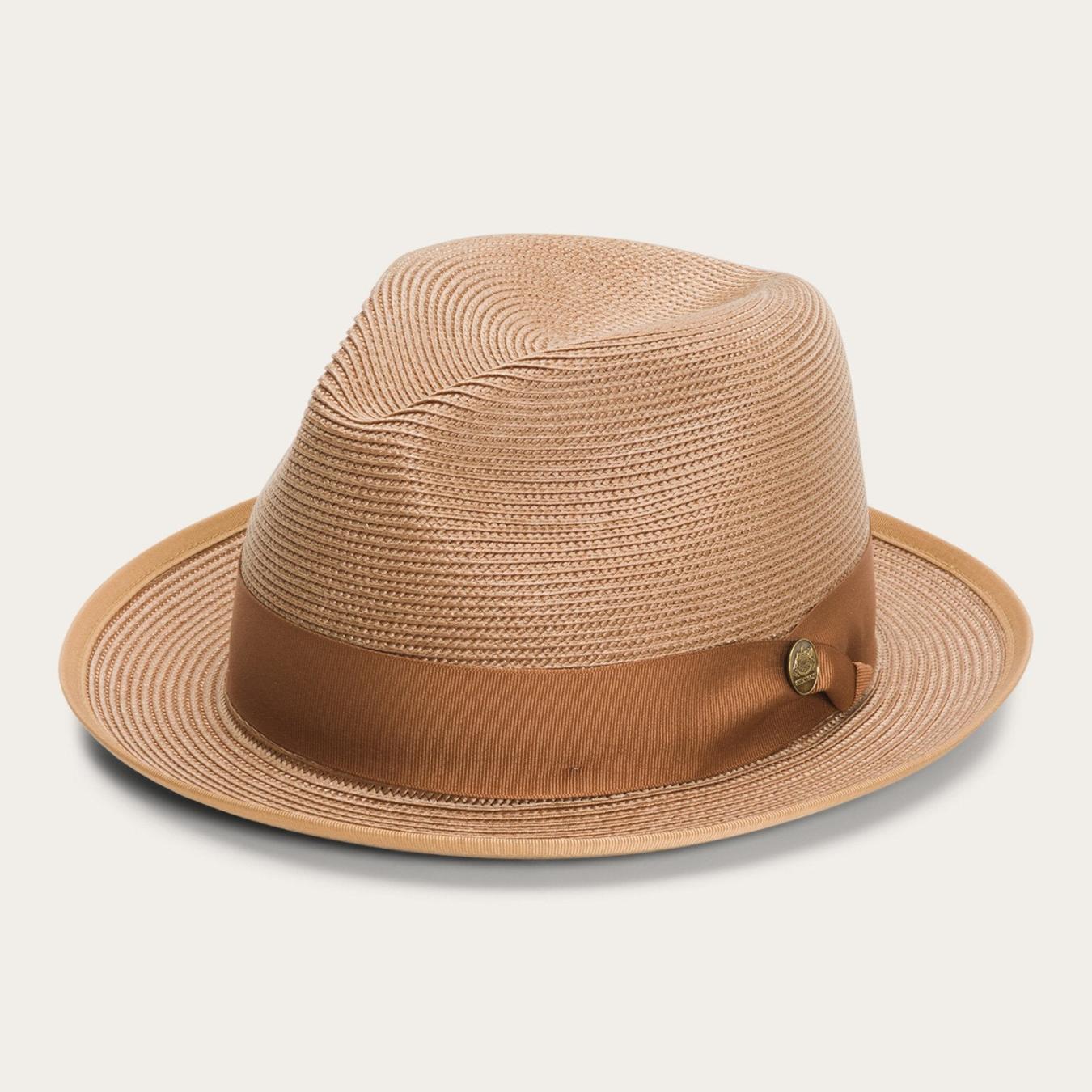 Men/Women Fedora | Stetson Latte Milan Fedora Cognac