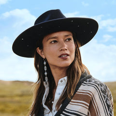 Men/Women Fedora | Stetson Night Sky Fedora Navy