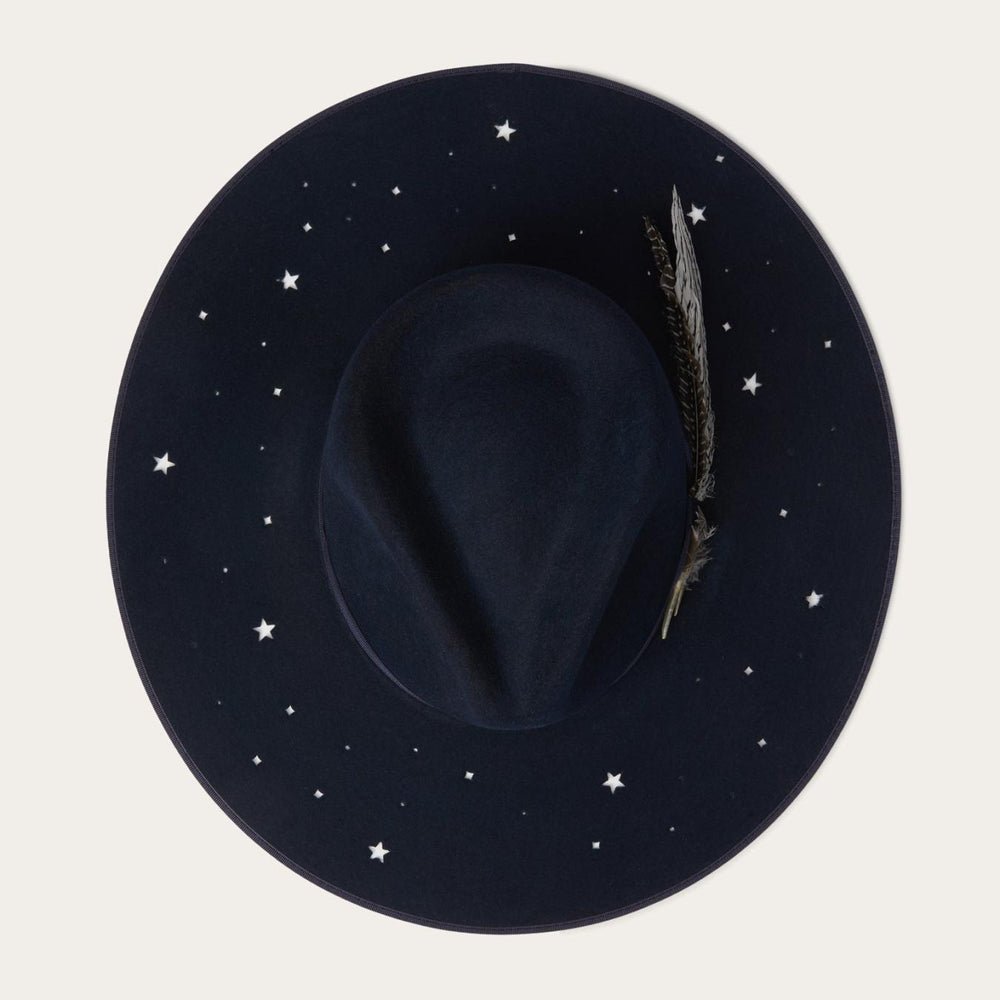 Men/Women Fedora | Stetson Night Sky Fedora Navy