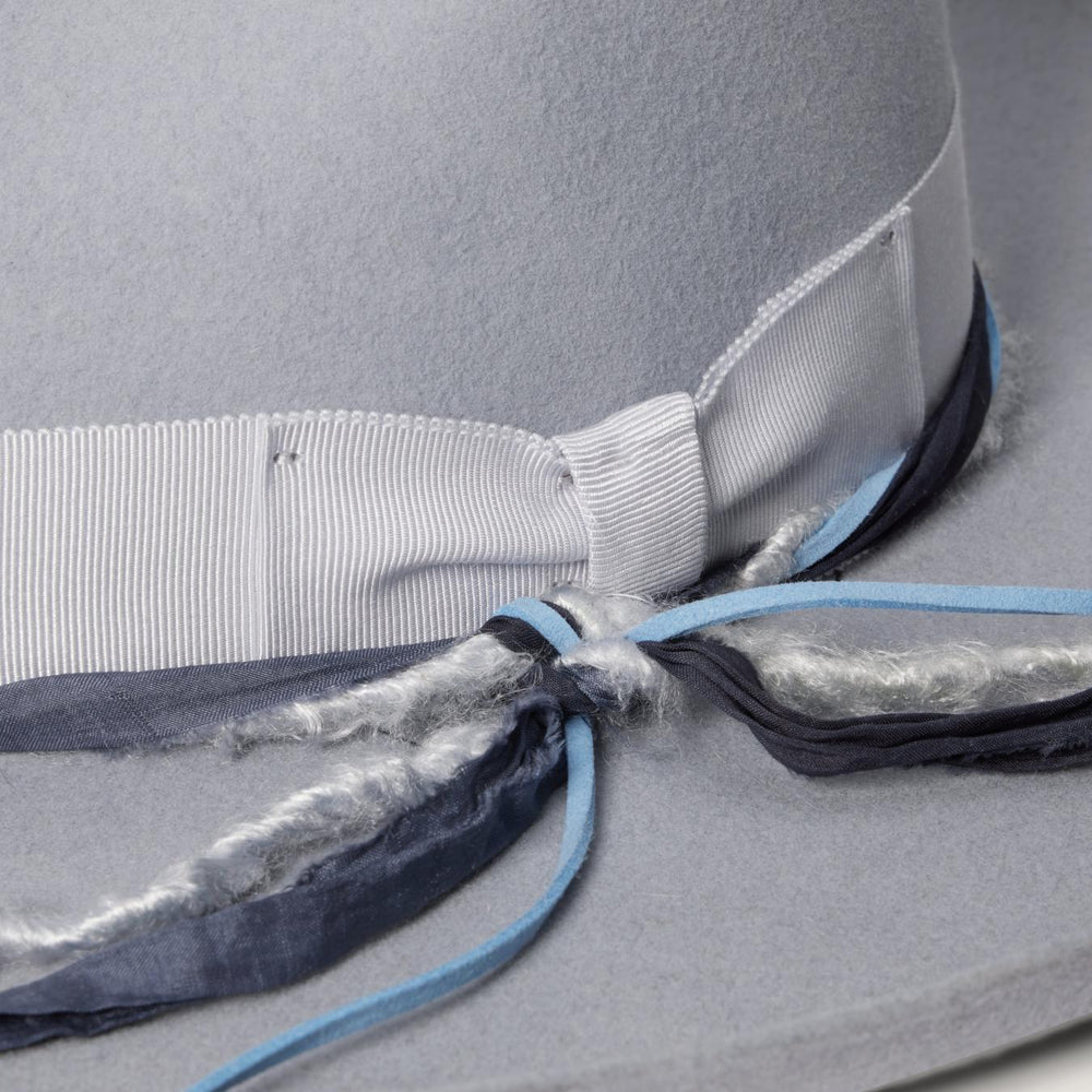 Men/Women Fedora | Stetson Oceanus Fedora Light Grey