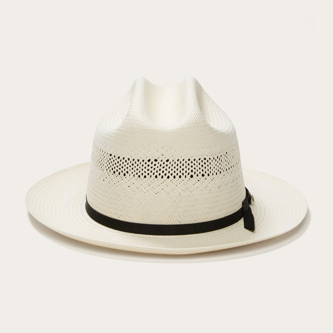 Men/Women Fedora | Stetson Open Road 10X Straw Cowboy Hat Natural
