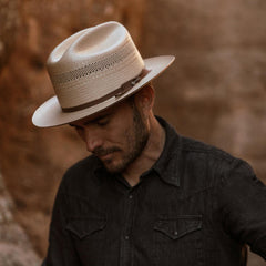 Men/Women Fedora | Stetson Open Road 10X Straw Cowboy Hat Toasted