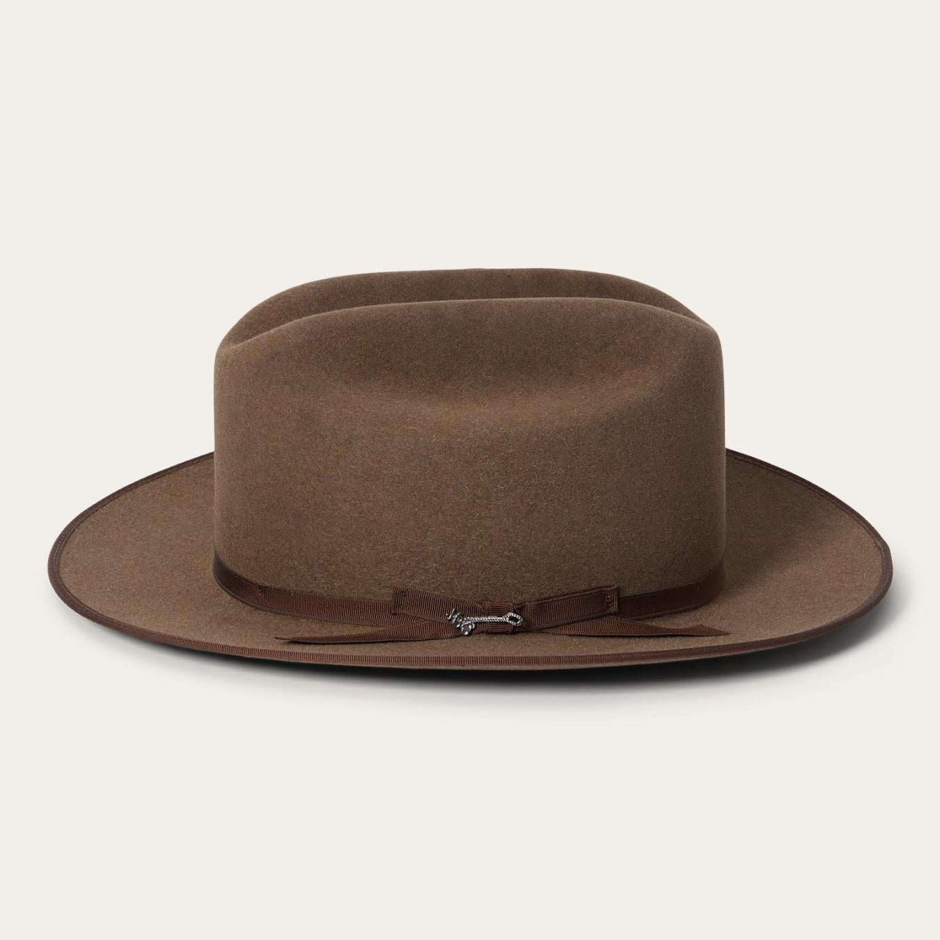 Men/Women Fedora | Stetson Open Road 6X Cowboy Hat Brown Mix