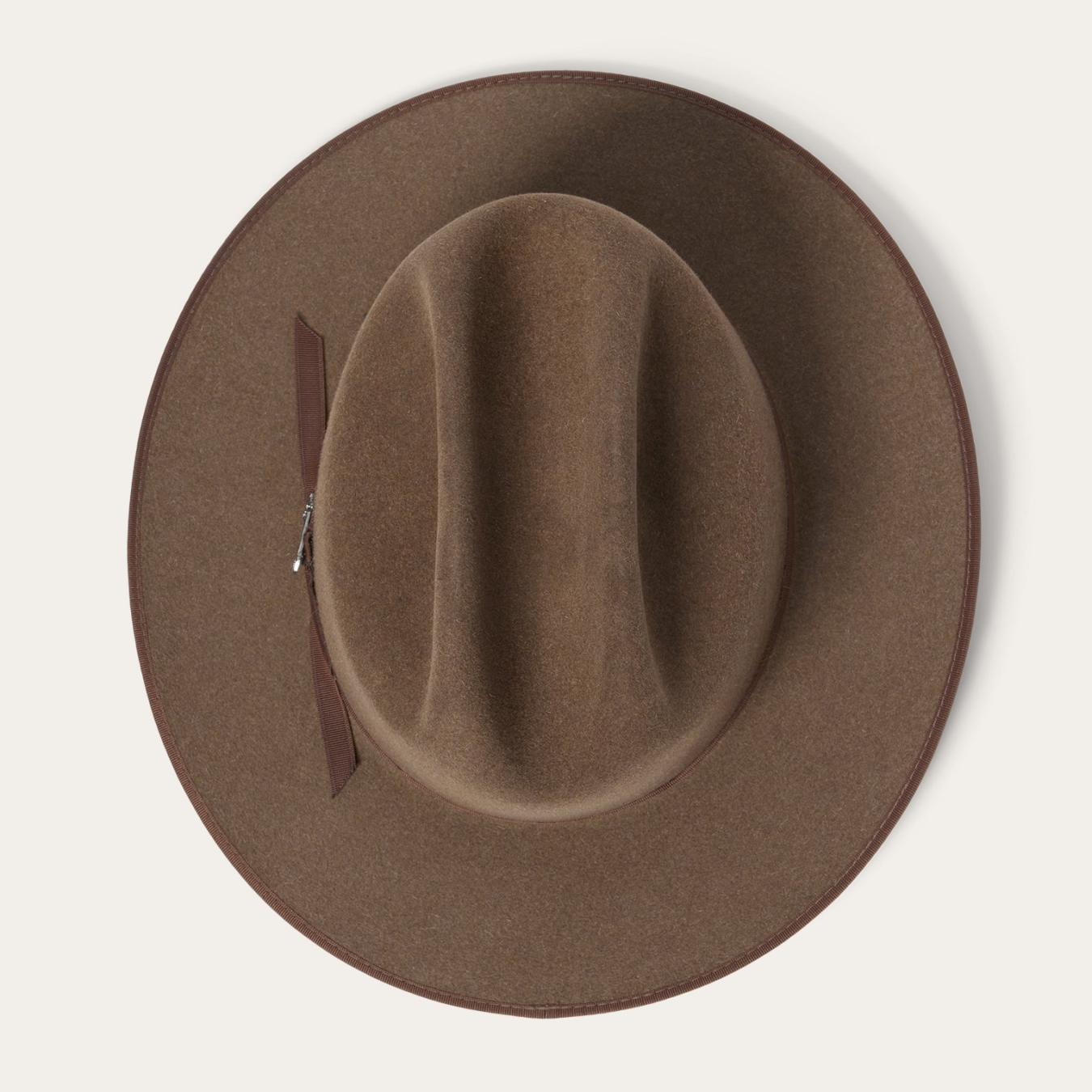 Men/Women Fedora | Stetson Open Road 6X Cowboy Hat Brown Mix