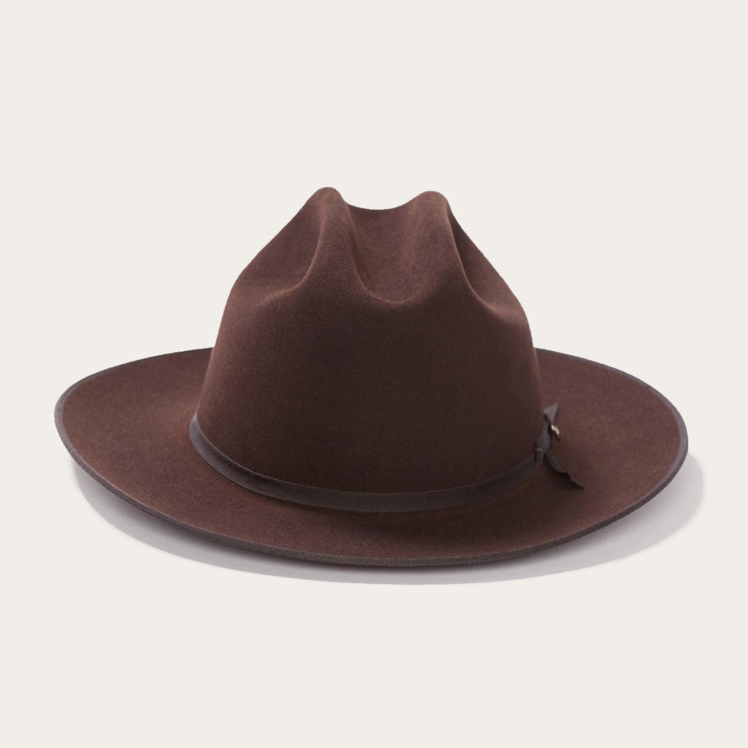 Men/Women Fedora | Stetson Open Road 6X Cowboy Hat Chocolate