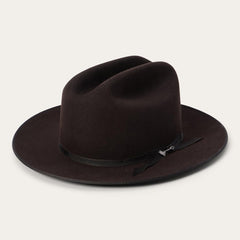 Men/Women Fedora | Stetson Open Road 6X Cowboy Hat Chocolate