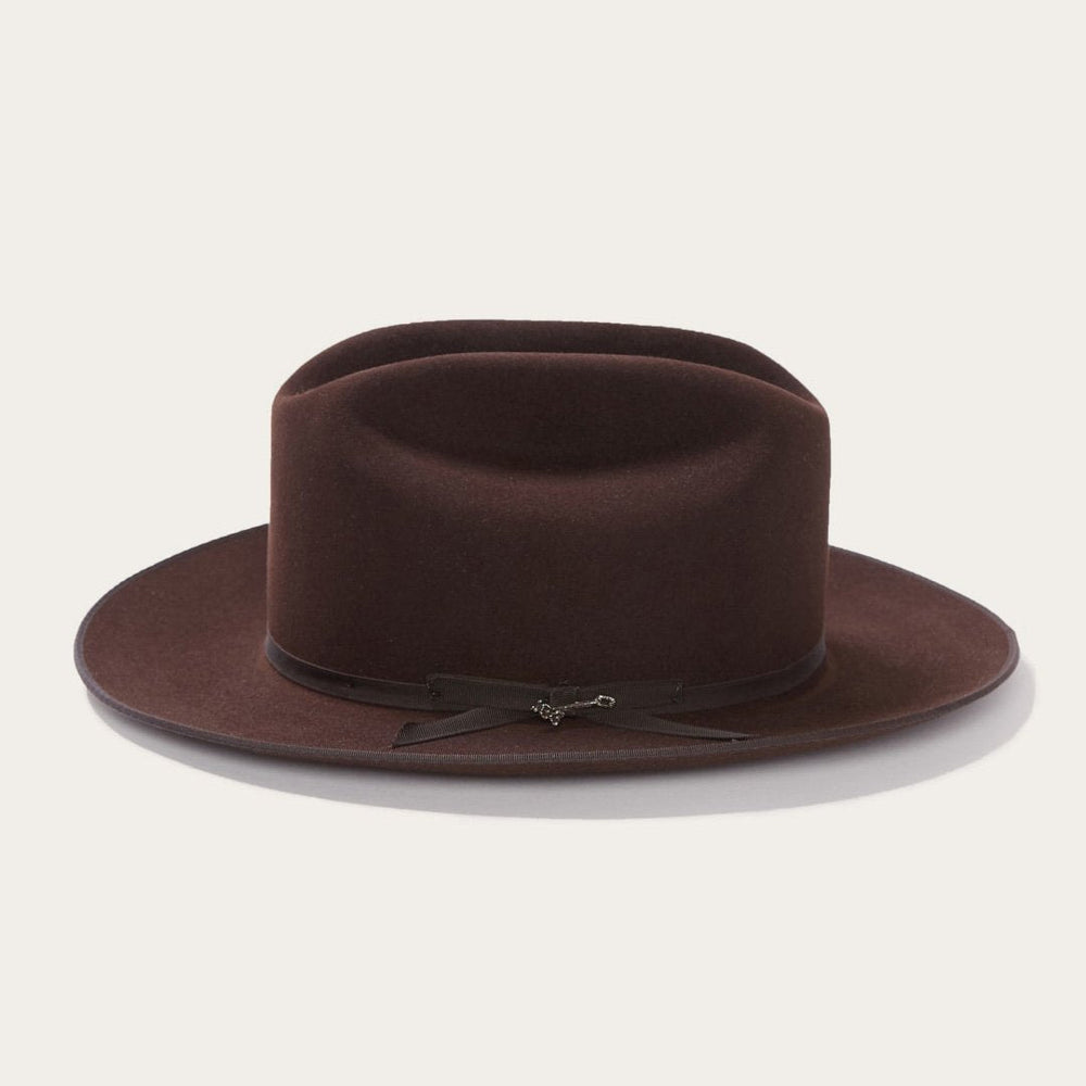 Men/Women Fedora | Stetson Open Road 6X Cowboy Hat Chocolate