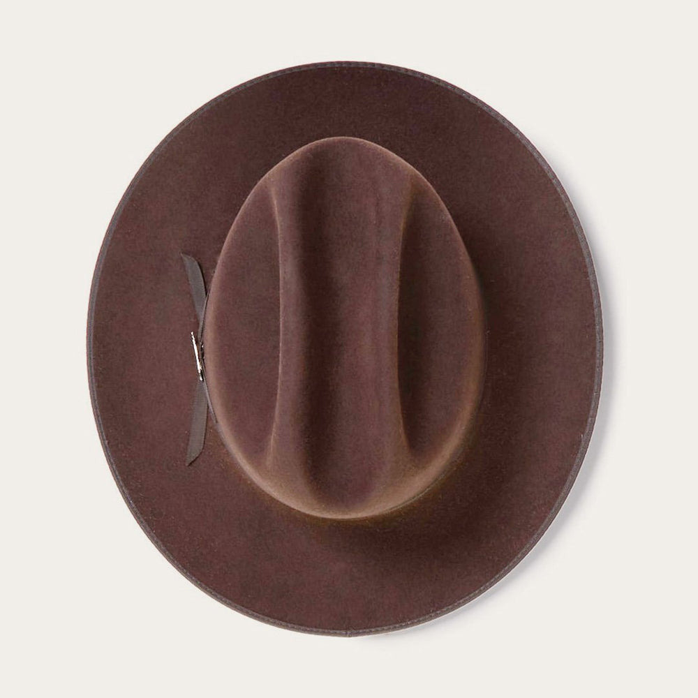Men/Women Fedora | Stetson Open Road 6X Cowboy Hat Chocolate