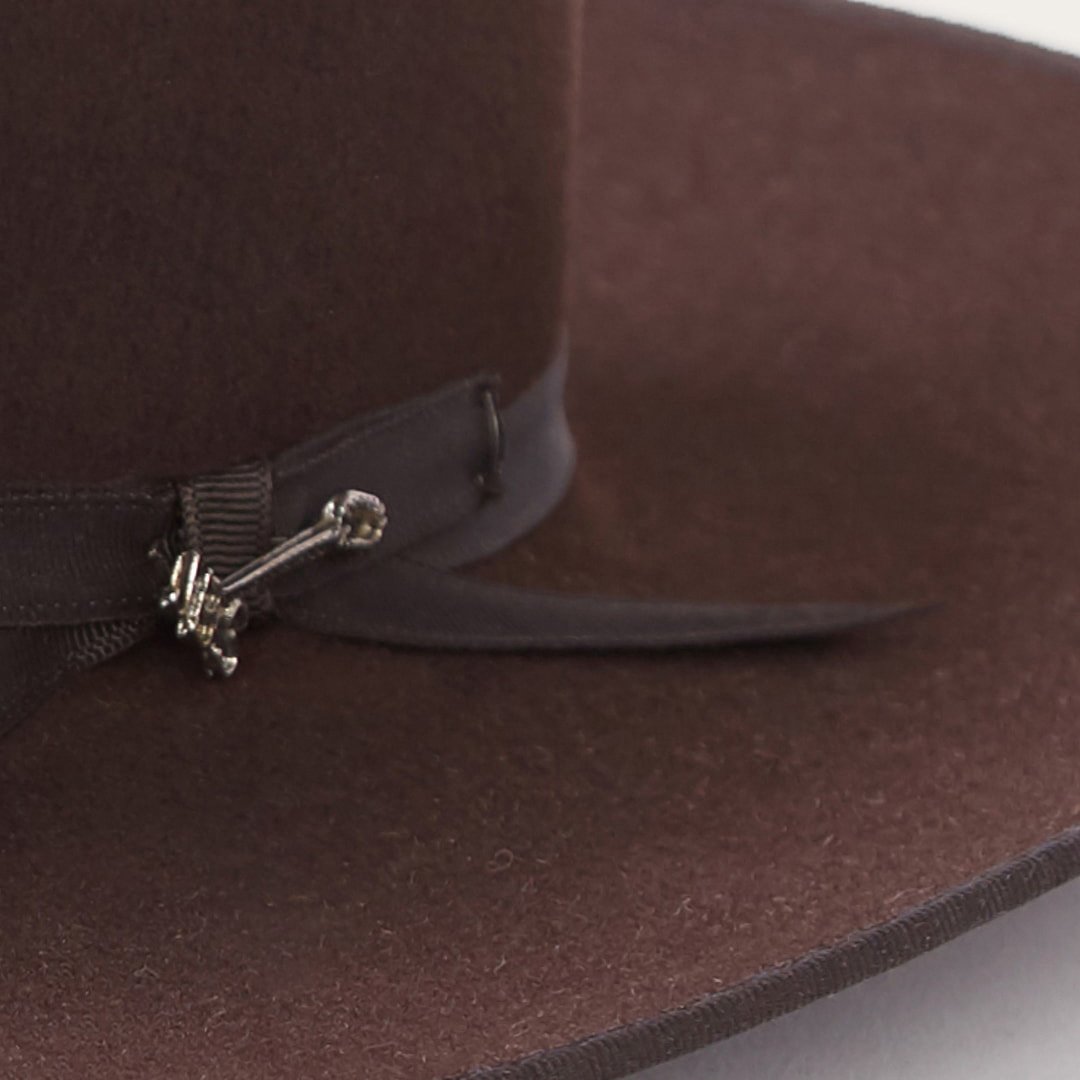 Men/Women Fedora | Stetson Open Road 6X Cowboy Hat Chocolate
