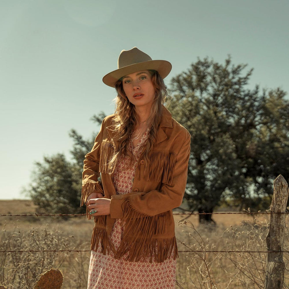 Men/Women Fedora | Stetson Open Road 6X Cowboy Hat Fawn