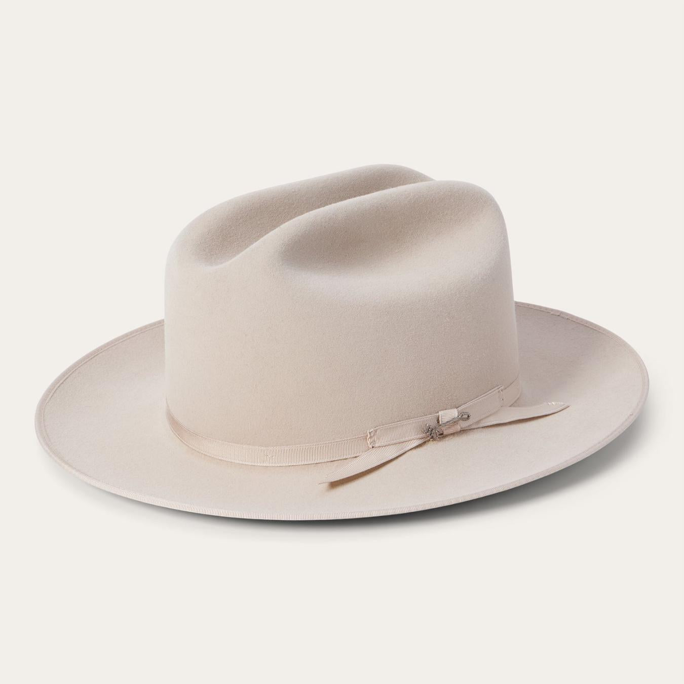 Men/Women Fedora | Stetson Open Road 6X Cowboy Hat Silverbelly