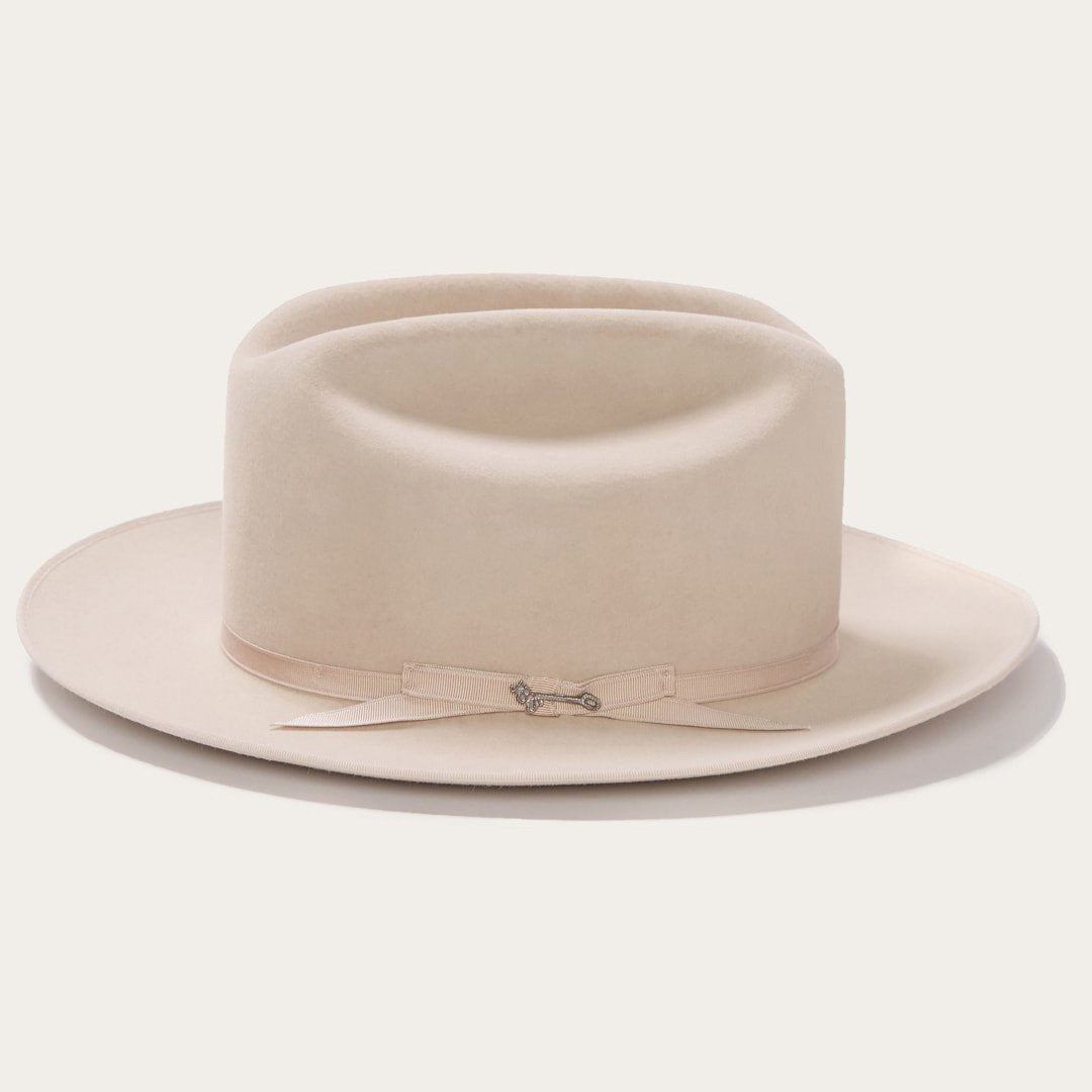Men/Women Fedora | Stetson Open Road 6X Cowboy Hat Silverbelly