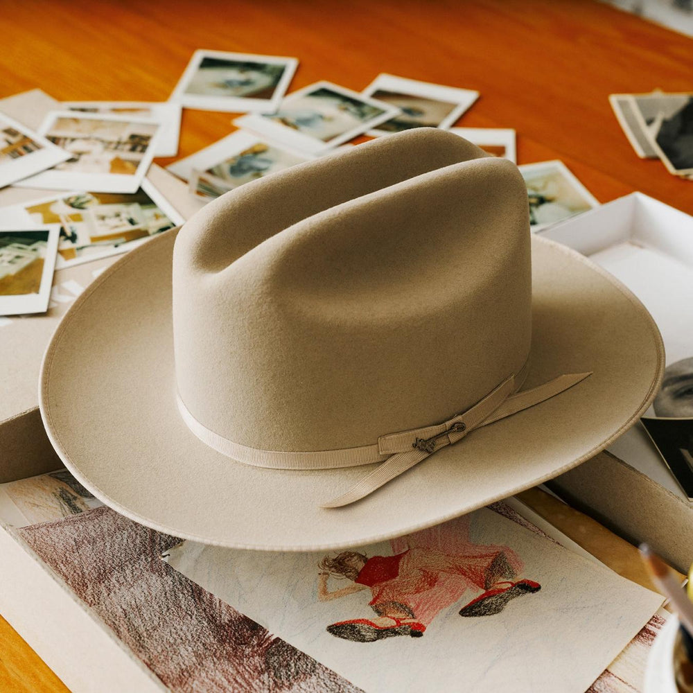 Men/Women Fedora | Stetson Open Road 6X Cowboy Hat Silverbelly
