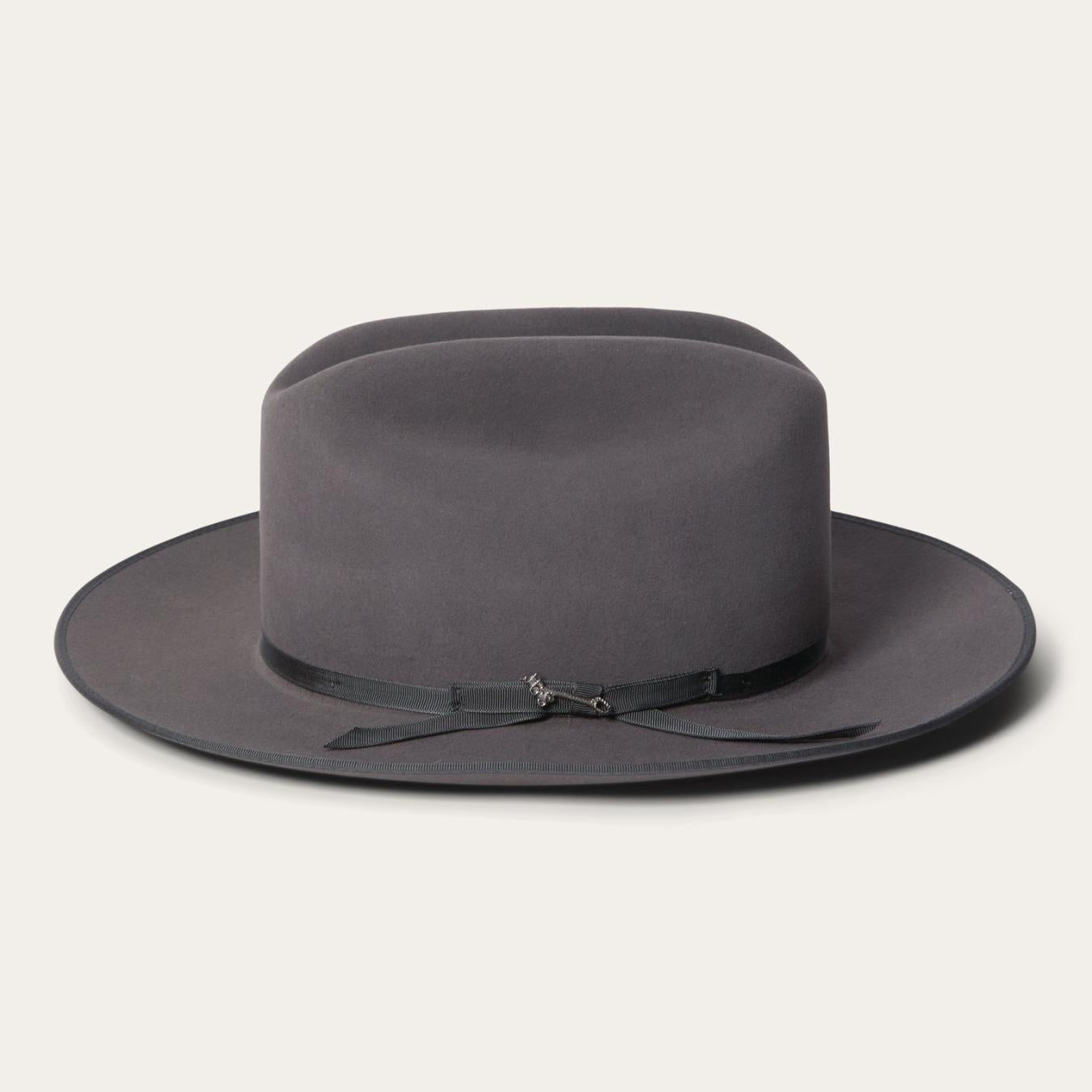 Men/Women Fedora | Stetson Open Road Royal Deluxe Hat Caribou