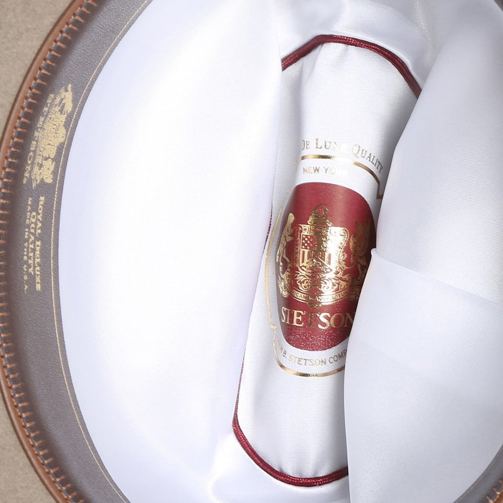 Men/Women Fedora | Stetson Open Road Royal Deluxe Hat Natural