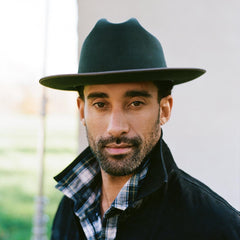 Men/Women Fedora | Stetson Open Road Royal Deluxe Hat Sage