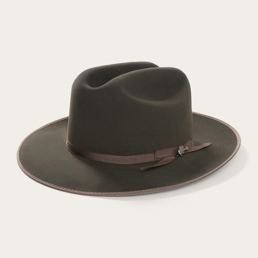 Men/Women Fedora | Stetson Open Road Royal Deluxe Hat Sage