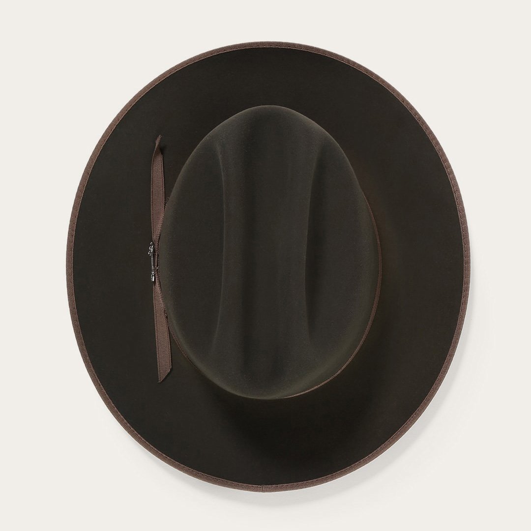 Men/Women Fedora | Stetson Open Road Royal Deluxe Hat Sage