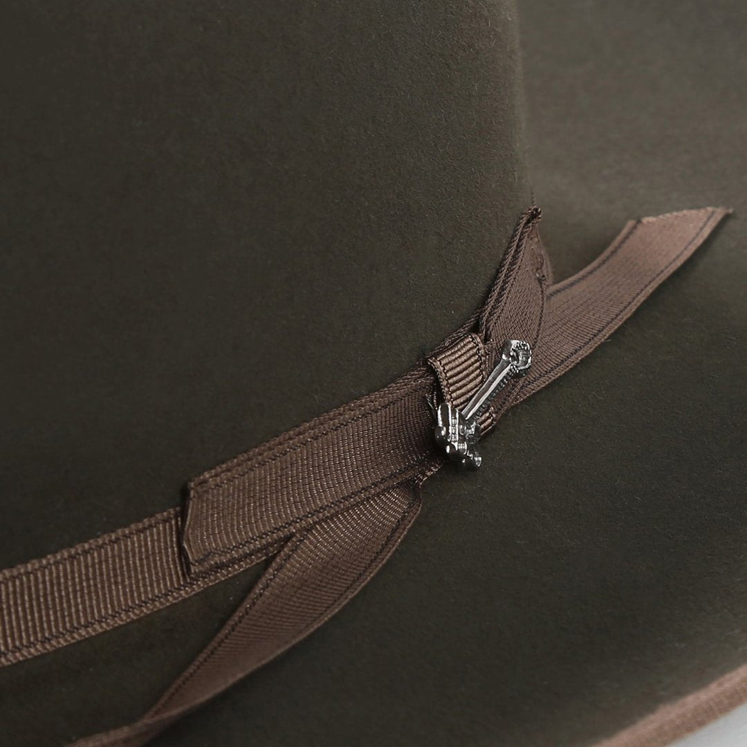 Men/Women Fedora | Stetson Open Road Royal Deluxe Hat Sage