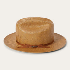 Men/Women Fedora | Stetson Open Road Straw Hat Cognac