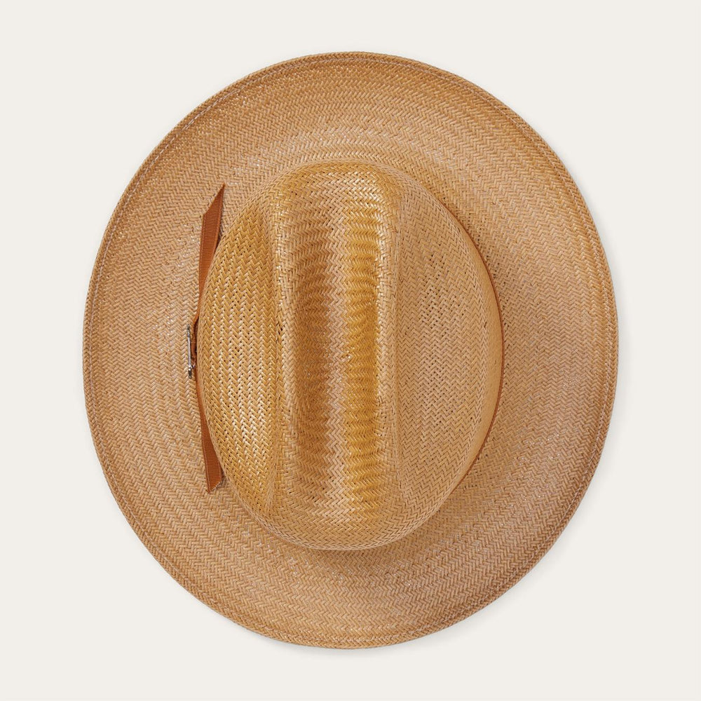 Men/Women Fedora | Stetson Open Road Straw Hat Cognac