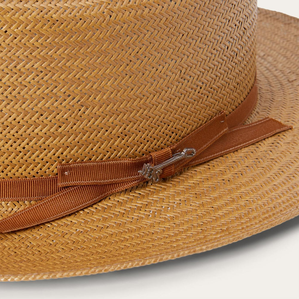 Men/Women Fedora | Stetson Open Road Straw Hat Cognac