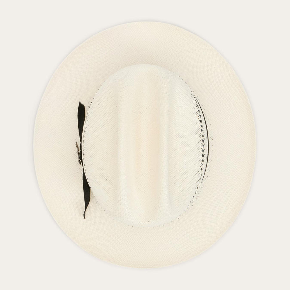 Men/Women Fedora | Stetson Open Road Straw Hat Natural/black