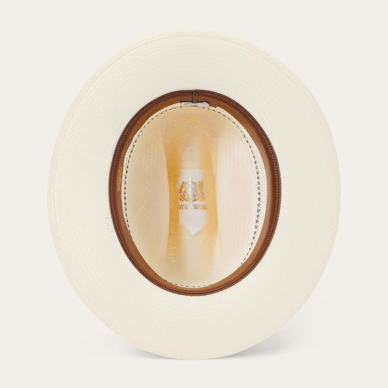 Men/Women Fedora | Stetson Open Road Straw Hat Natural/black