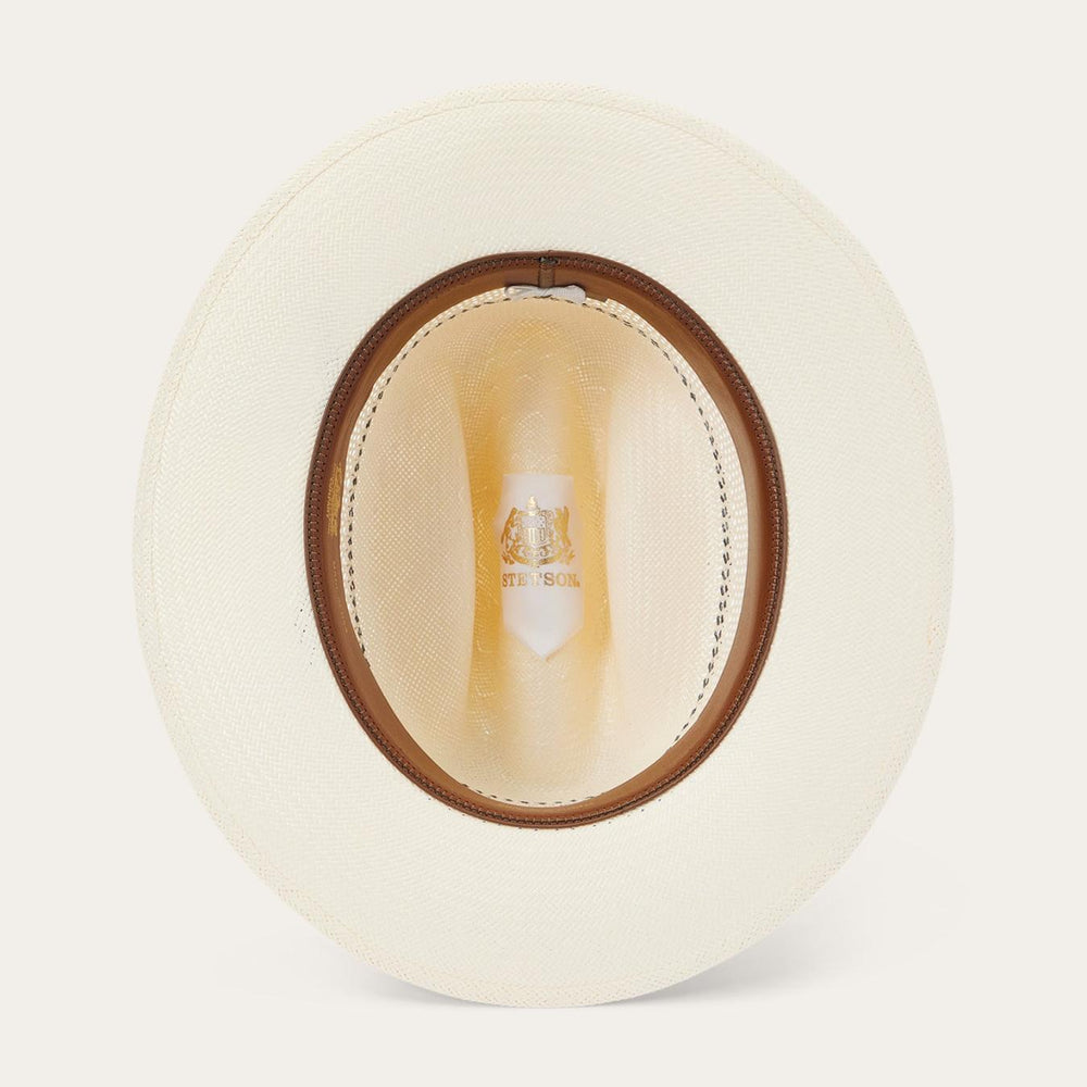 Men/Women Fedora | Stetson Open Road Straw Hat Natural/black