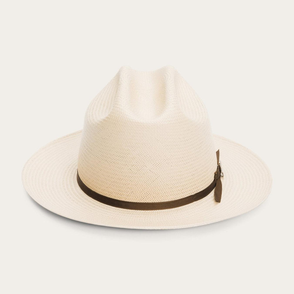 Men/Women Fedora | Stetson Open Road Straw Hat Silverbelly